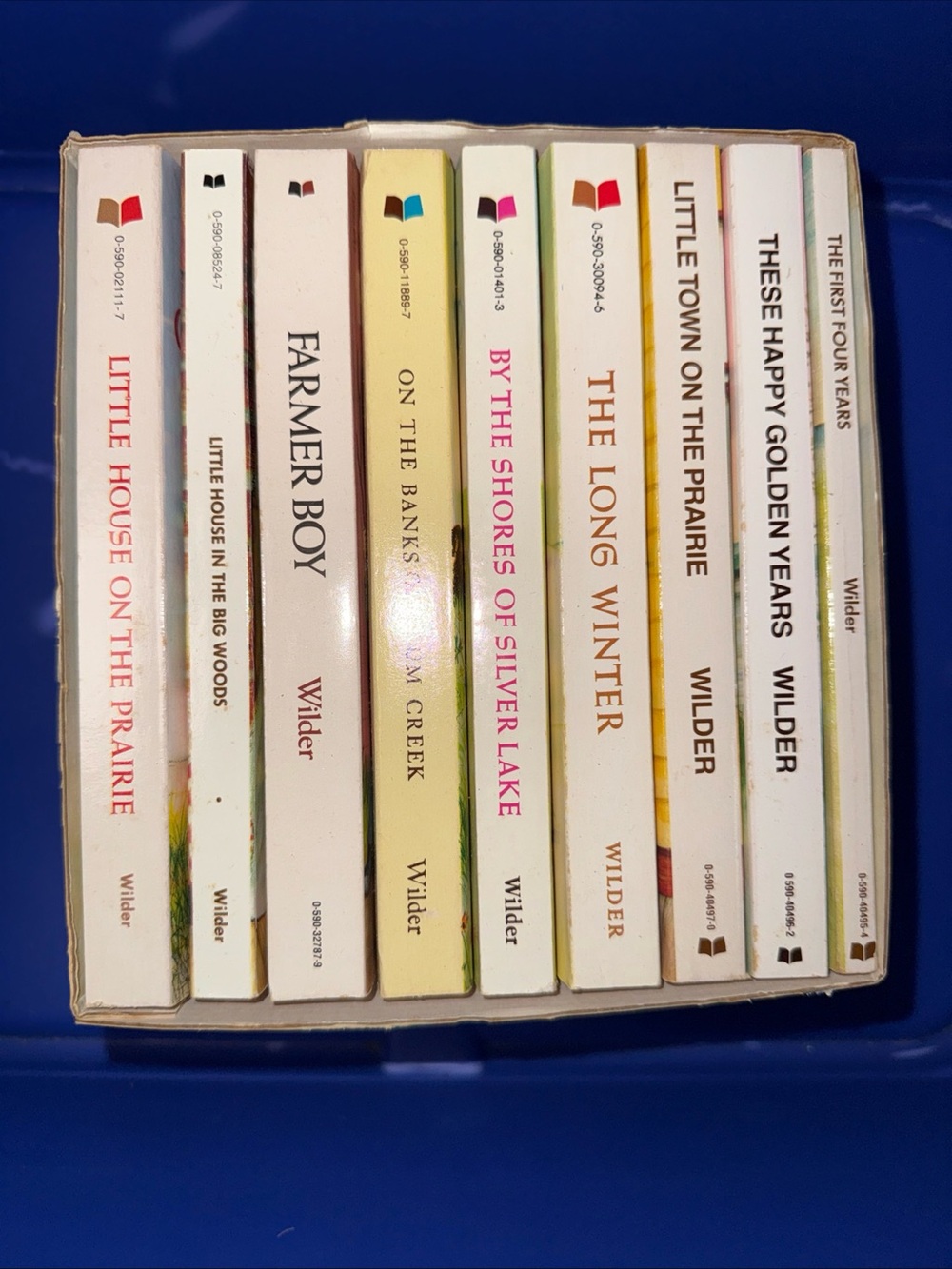 Little house on the Prairie books set